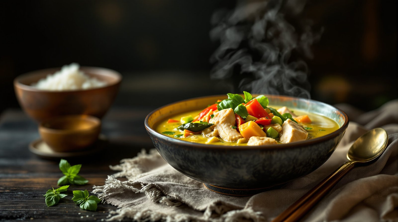 Curry thaï recette maison inspiré du savoir-faire Ben Thaï