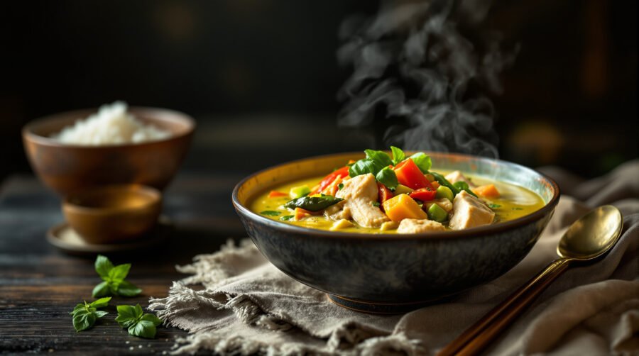 Curry thaï recette maison inspiré du savoir-faire Ben Thaï